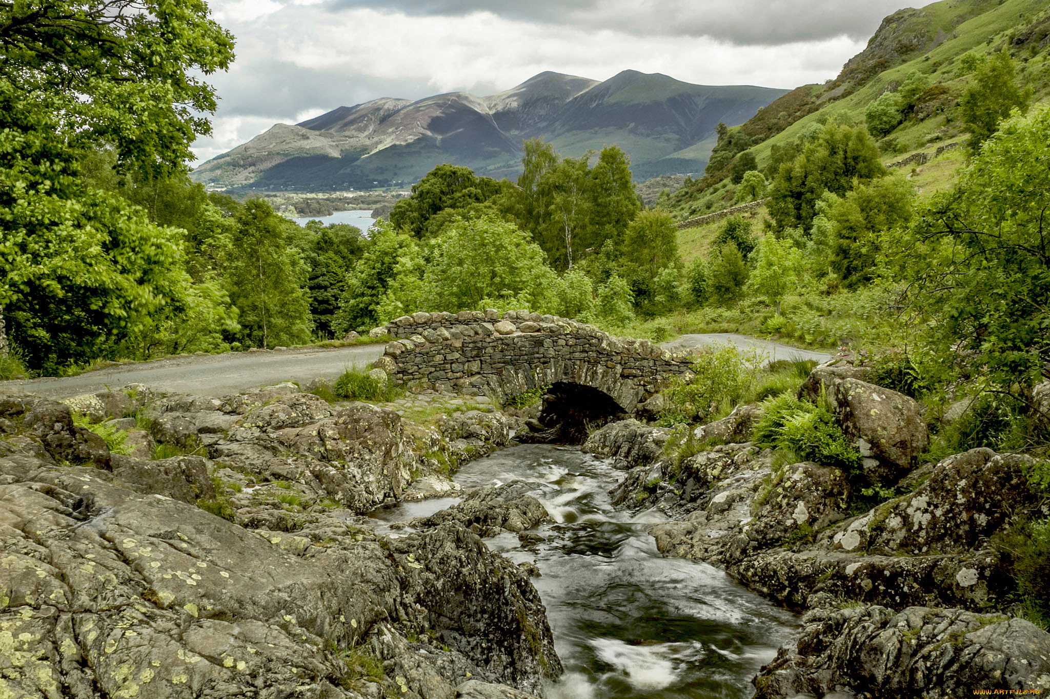 ashness, bridge, england, , , , lake, district, , , , , , , 